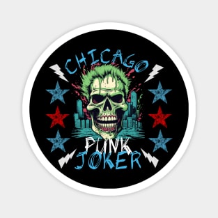 Chicago Punk Joker Magnet